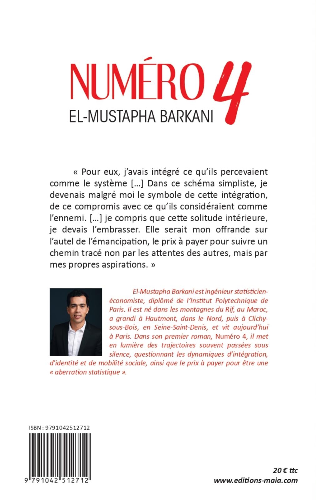 Numéro 4 — Couverture verso